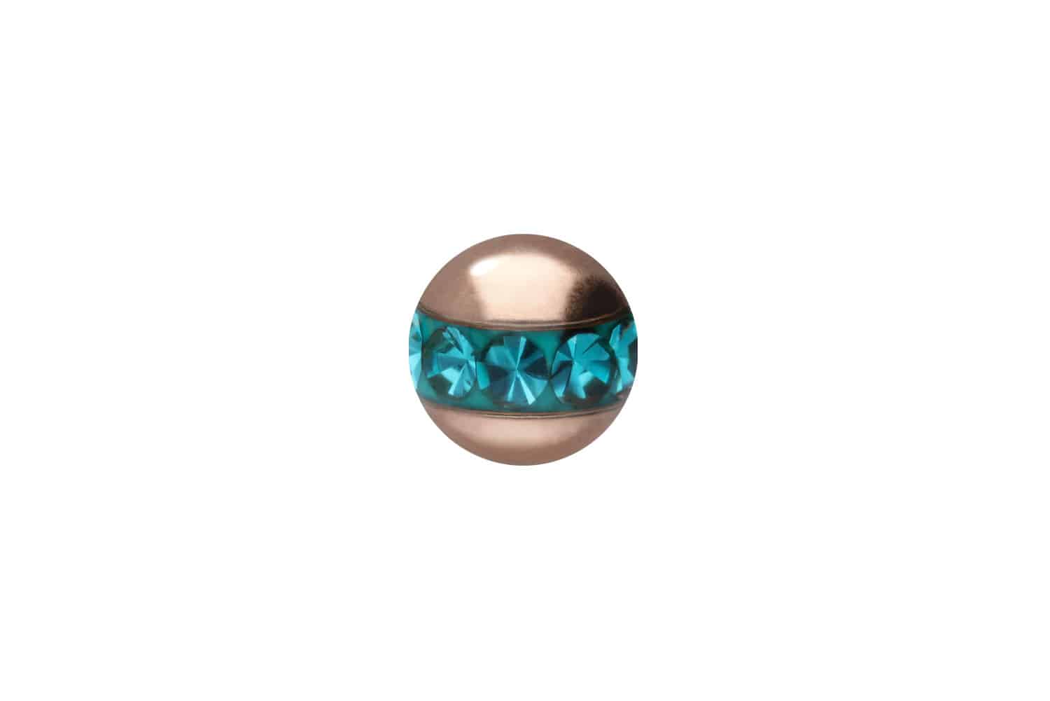 Chirurgenstahl Schraubkugel EPOXY-RING ++SALE++ von Piercingline